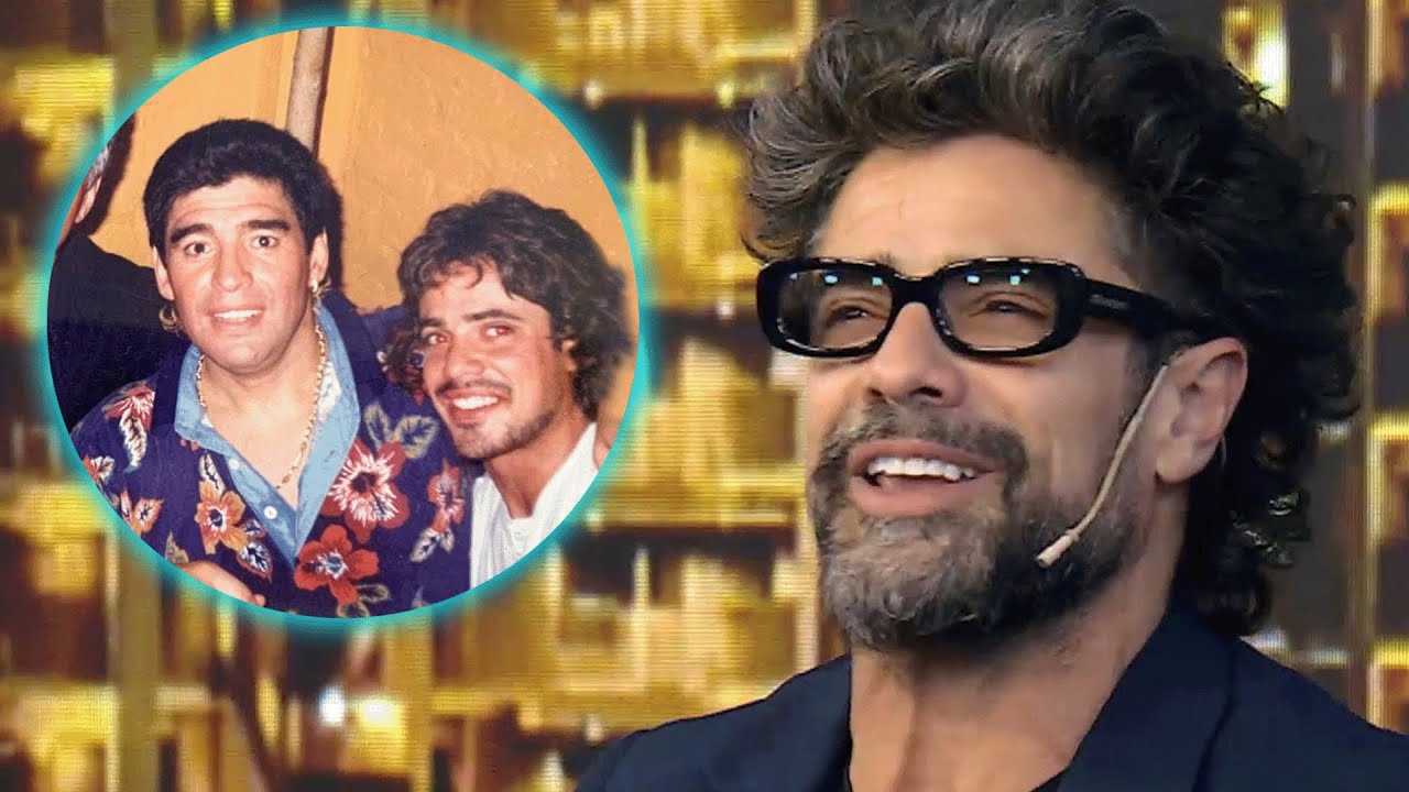 DE COMER RANAS A LAS CHARLAS DE LAS 4 DE LA MAÑANA: Luciano Castro y su amistad con Maradona