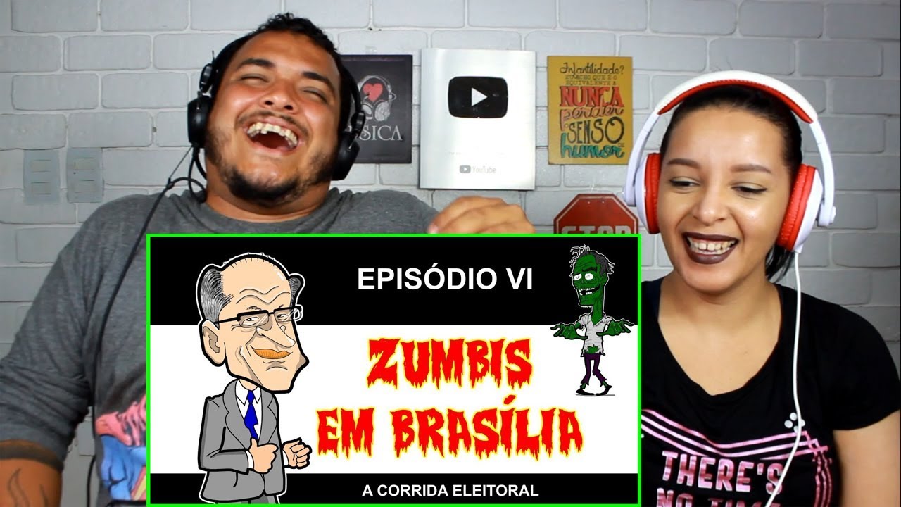 REAGINDO A ZUMBIS EM BRASÍLIA EP 6 - A CORRIDA ELEITORAL (  André Guedes )