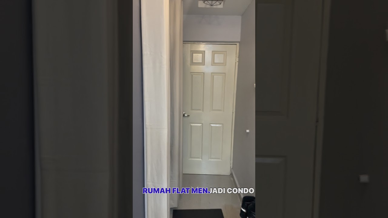 HOUSE TOUR | RUMAH FLAT MENJADI CONDO | LESTARI APARTMENT DAMANSARA DAMAI