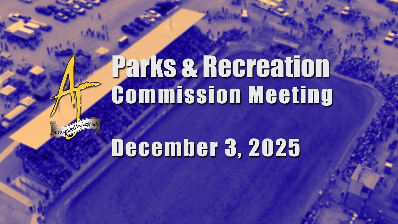 Parks Board Meeting - 12/03/2025