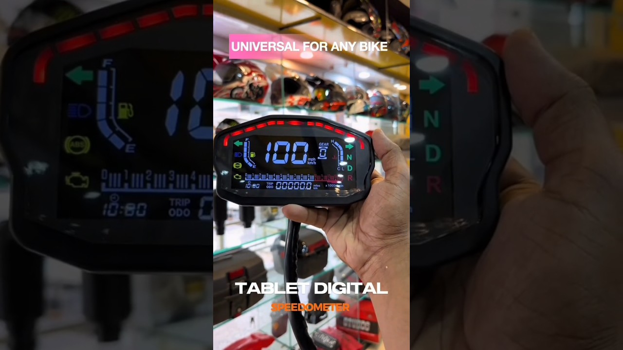 TABLET STYLE DIGITAL SPEEDOMETER#reels #watch#foryou #modified #decoration#bikelover #youtubeshorts