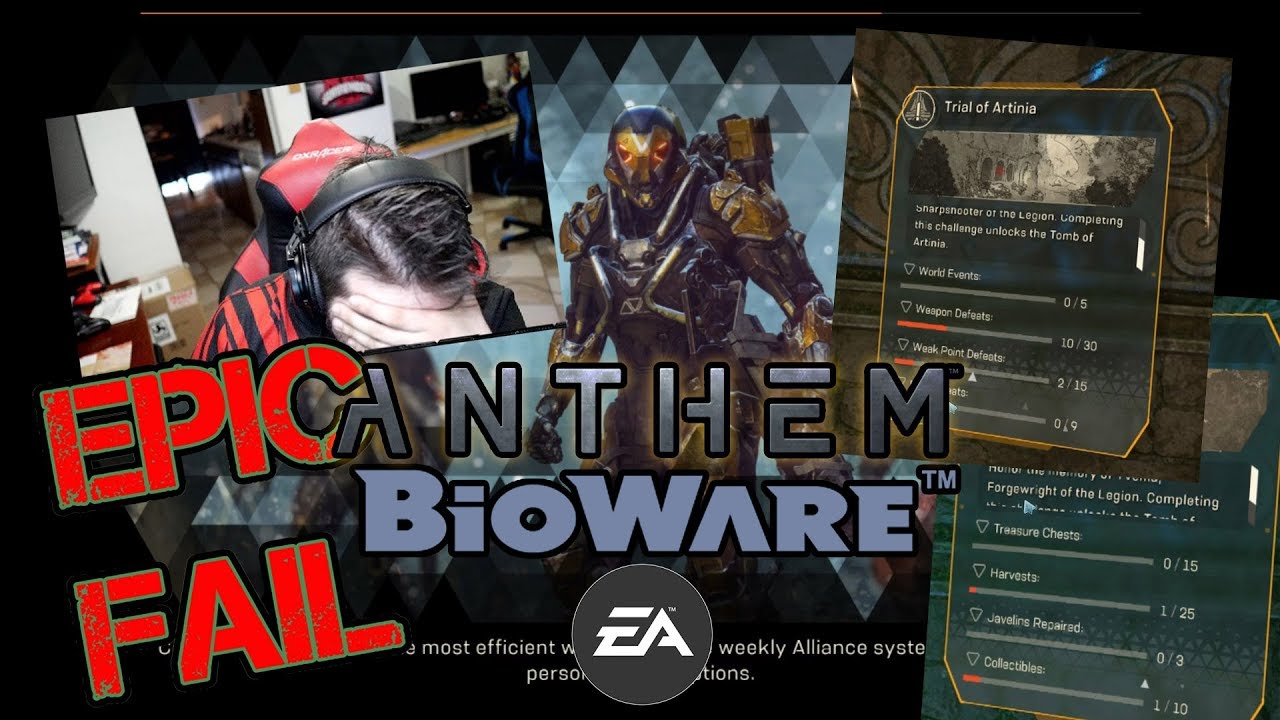 Anthem Loading Screens & 