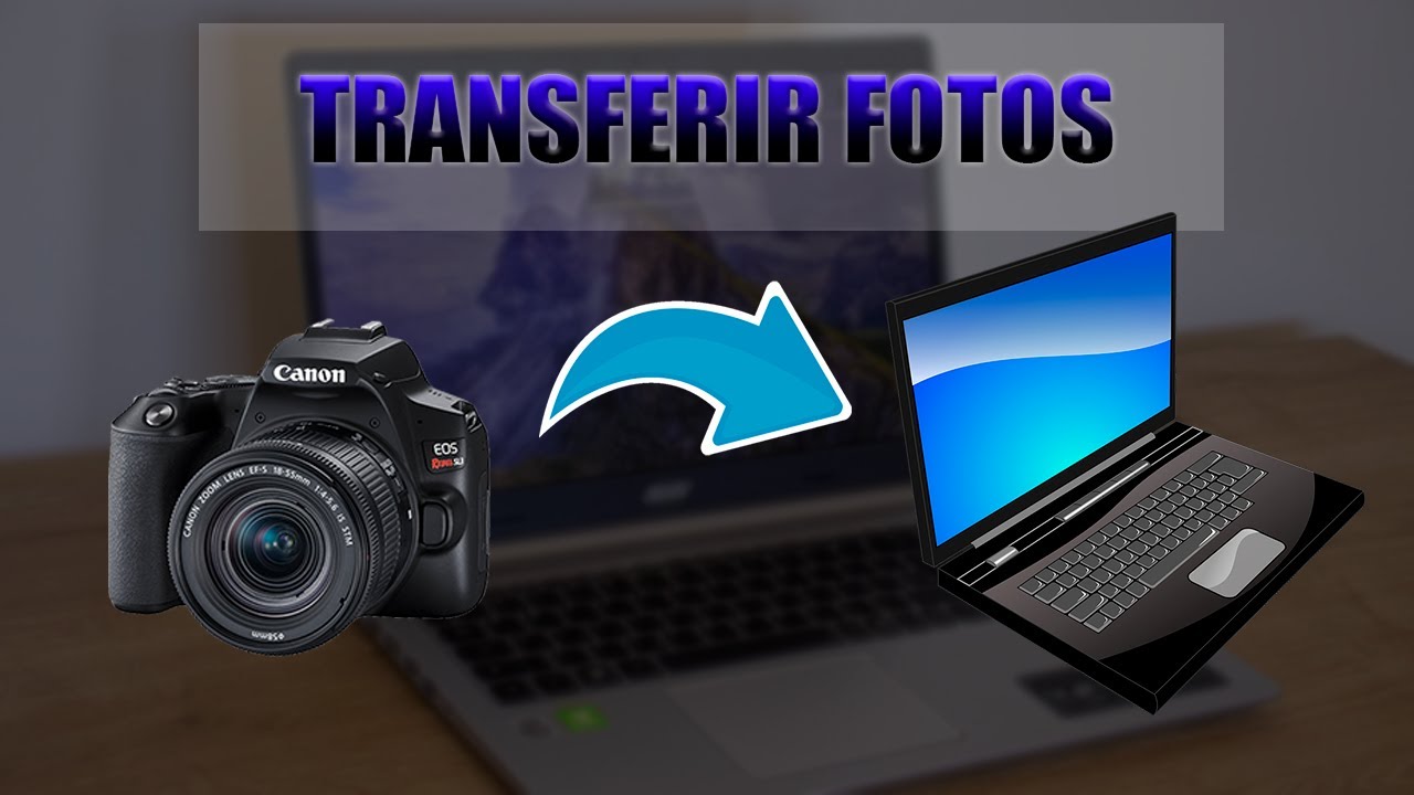 Como passar os arquivos da câmera para o computador