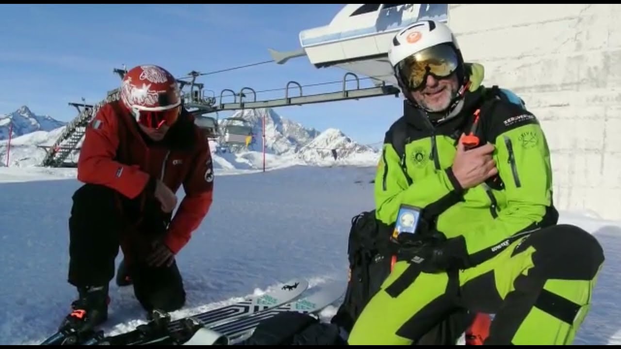 Alberto Miele. How to ski safe off-piste - Come sciare in sicurezza fuori pista