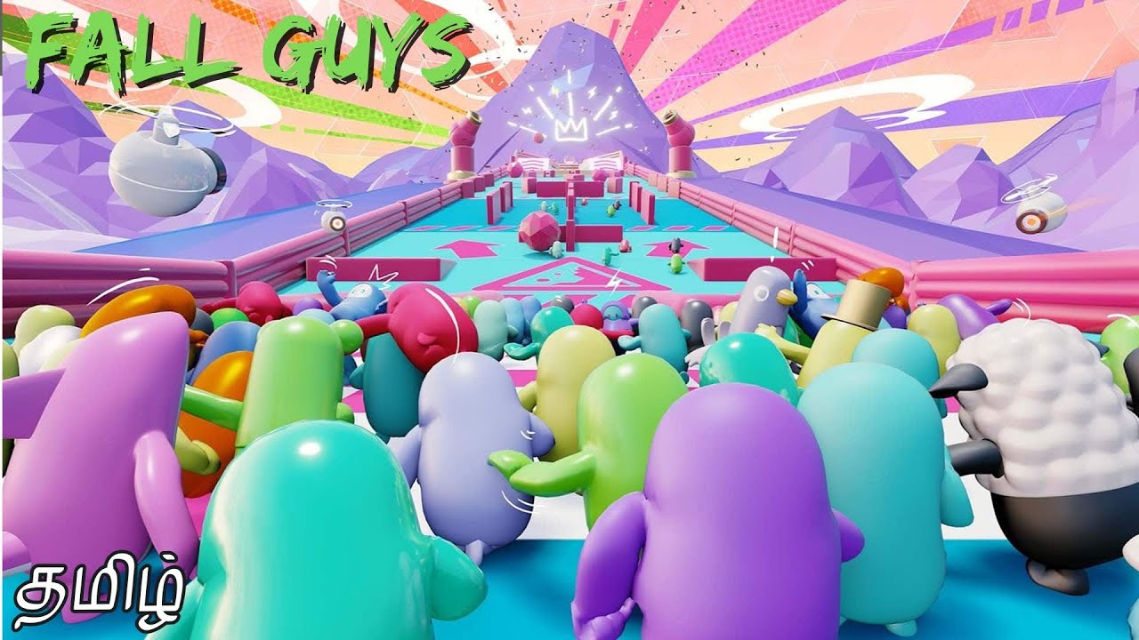 I Finally Won&hellip; But I Pushed Hard! | Fall Guys Tamil Gaming