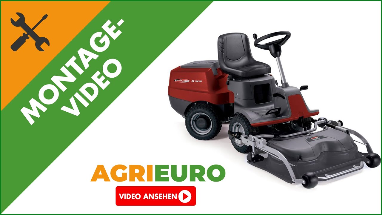 Rasentraktor mit Frontmäher Castelgarden XQ 130 HD