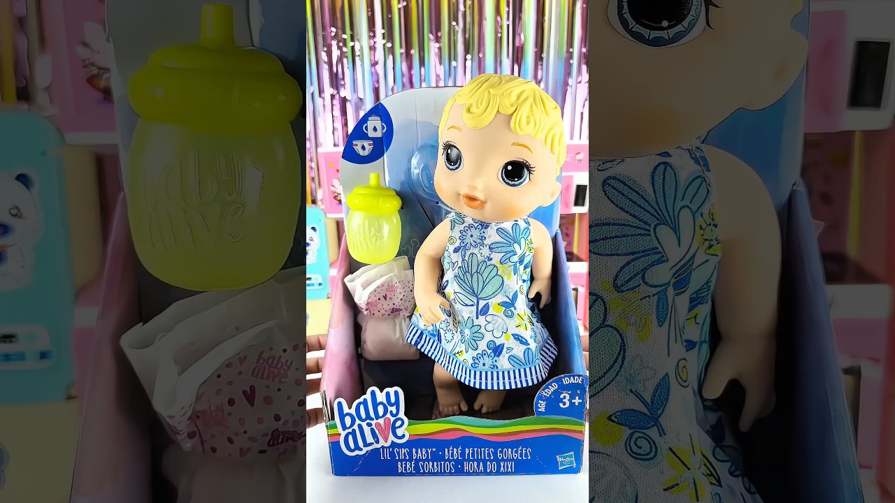 Satisfying with Unboxing & Review Baby  Alive | ASMR Video no music #asmrtoys