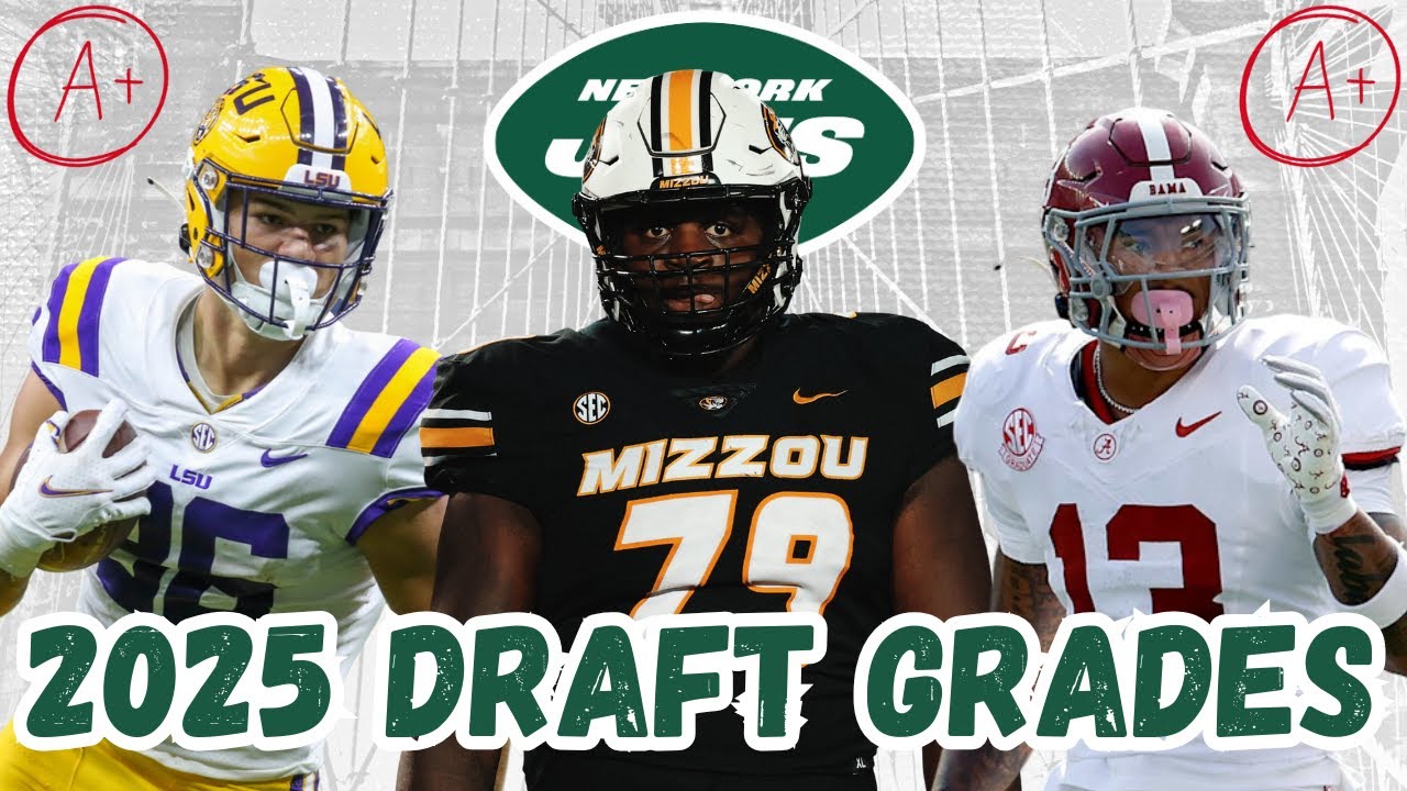 Grading EVERY Pick From The New York Jets 2025 NFL Draft Class