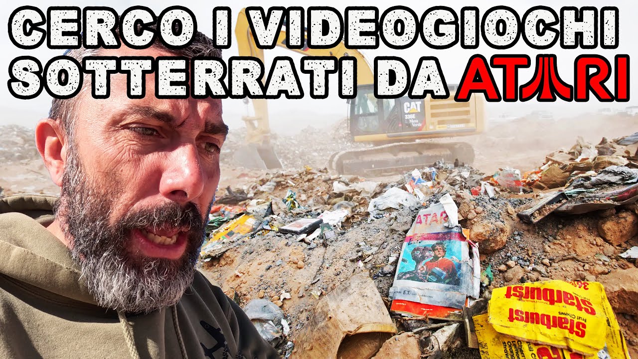 Cerco i VIDEOGIOCHI sotterrati da ATARI in New Mexico ✌️ Valgono UNA FORTUNA 😵 Cosa è successo? 🔥