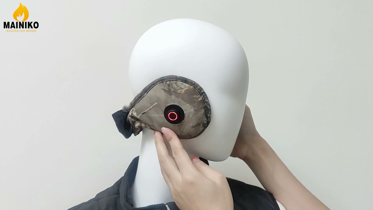 Rechargeable Heated Earmuffs For Outdoor Hunting Fishing Ultra-comfortable foldable heated earmuffs