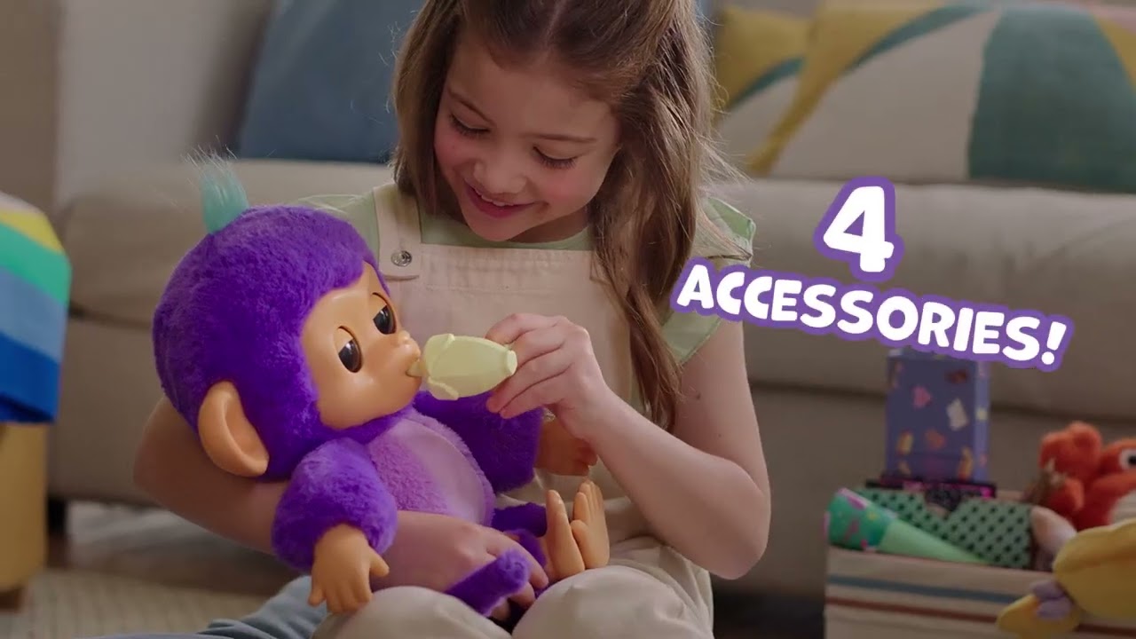 Fingerlings Care N Cuddles 6s PINK