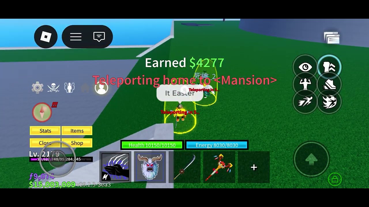 We were sb hunting 
