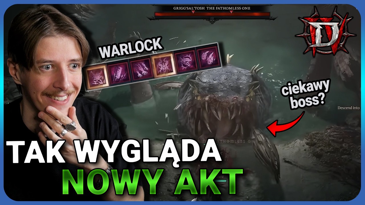 Diablo 4 - Dostaliśmy NOWY GAMEPLAY Warlocka i Pokaz Skovos - Reakcja i Analiza