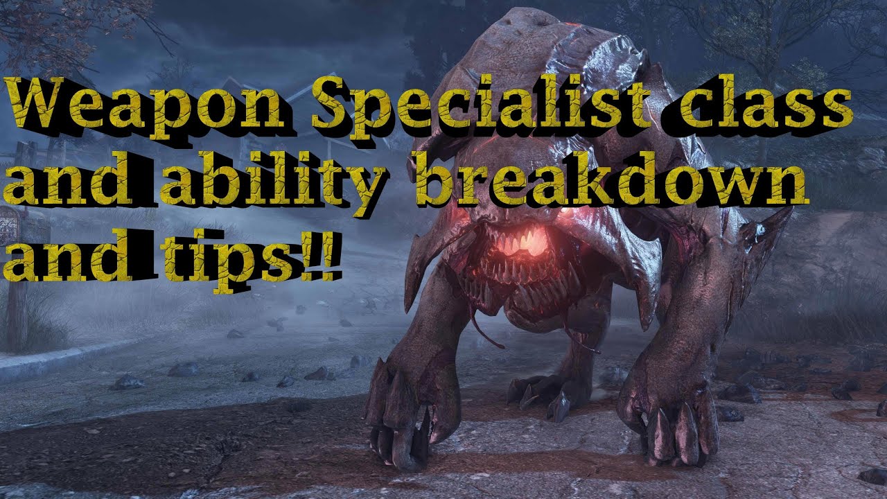 CoD: Ghosts Extinction Tooth Armory!! Weapon Specialist Upgrade Review (Stats, best guns, ect.)