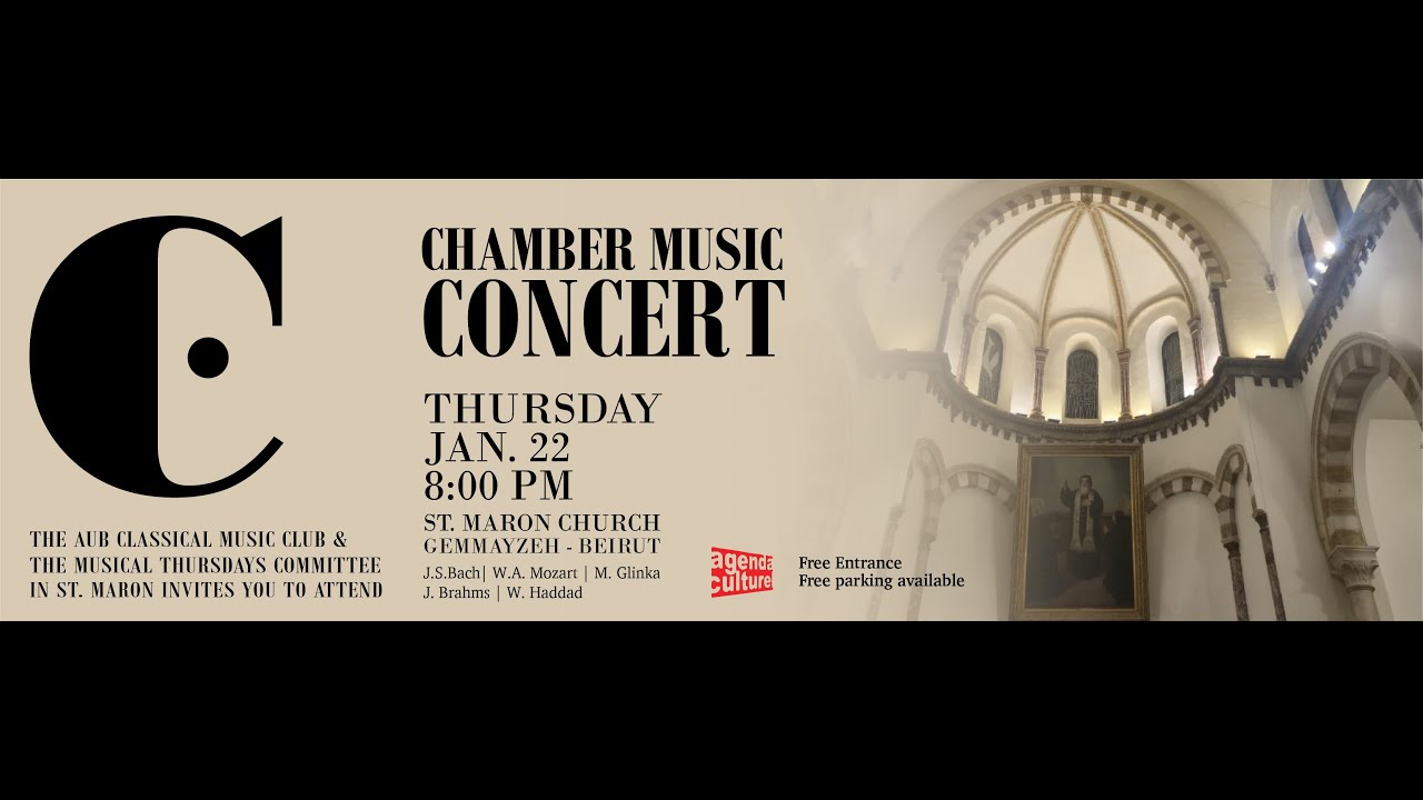 Chamber Music Concert at St. Maron - Gemmeyze on 22.01.2026