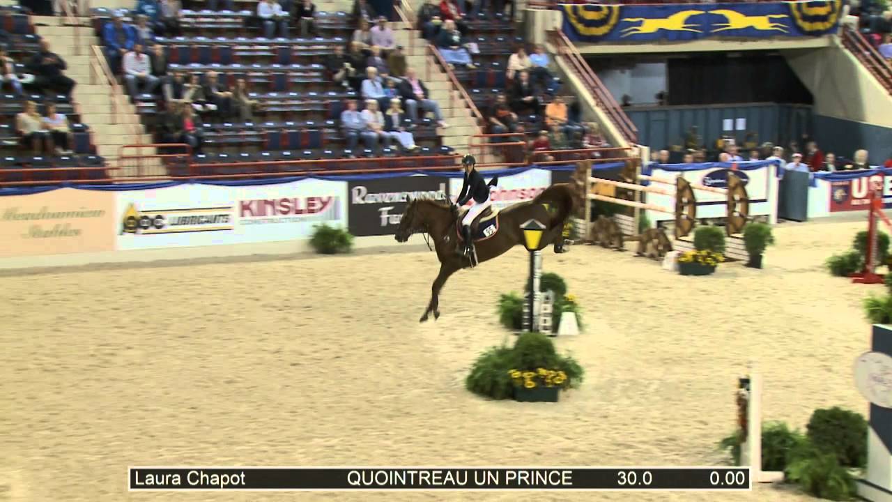 95 QUOINTREAU UN PRINCE Laura Chapot, Class 207 Jump Off Open Jumper II 2a