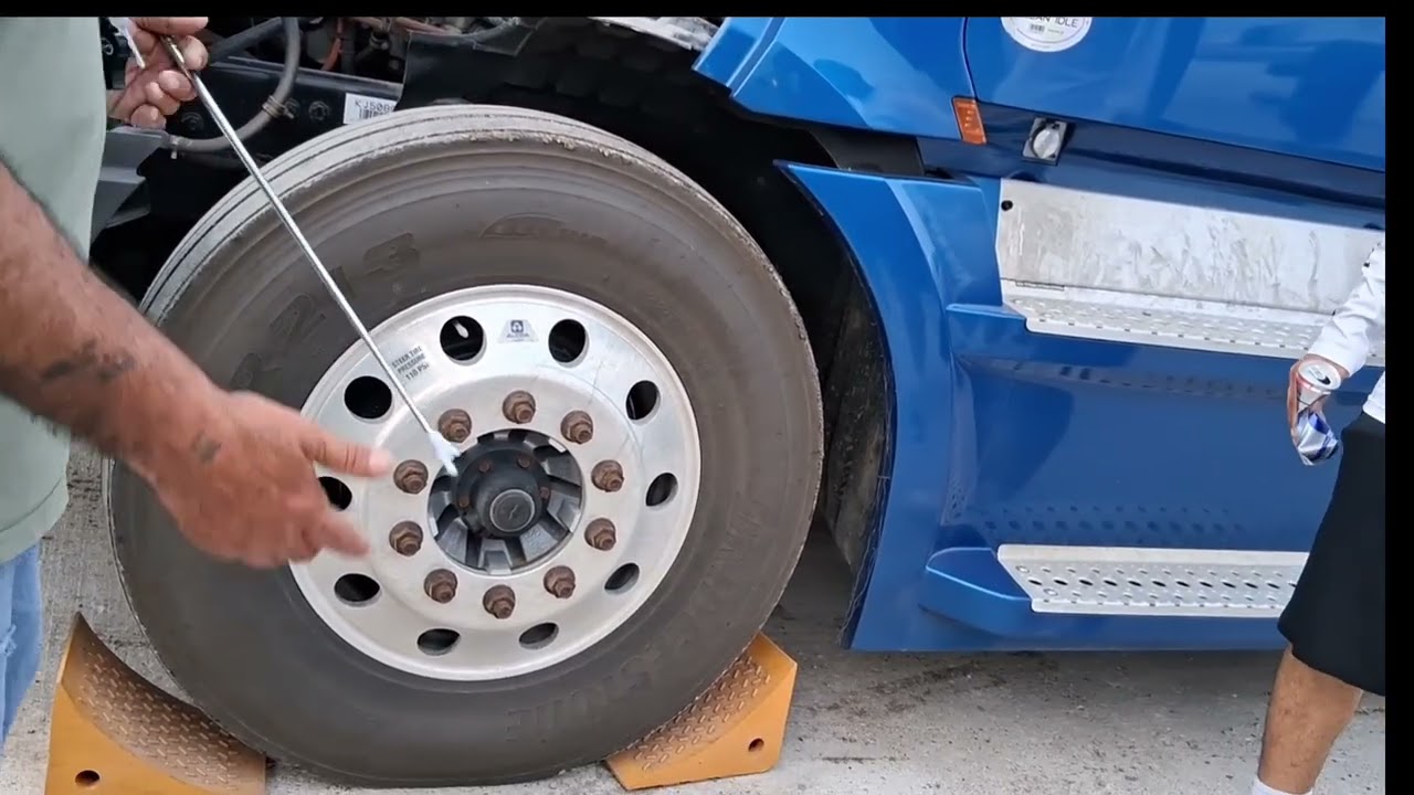 GETTING my CDL Class A. PRE-TRIP Inspection (Exterior)