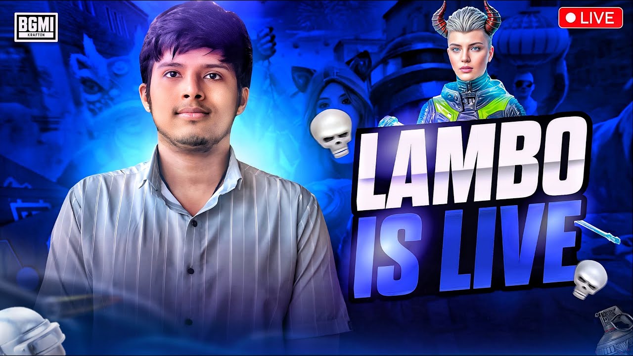 LAMBO IS LIVE | T1 SCRIMS Live 🔴 FT - #GODLIKE #SOUL #8BIT #XSPARK|#bgmiscrimslive #bgmi #pubgmobile