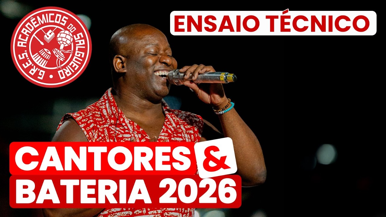 SALGUEIRO 2026 - 4K | &Uacute;LTIMO ENSAIO T&Eacute;CNICO - LARGADA E PISTA | SAMBA AO VIVO #ET26