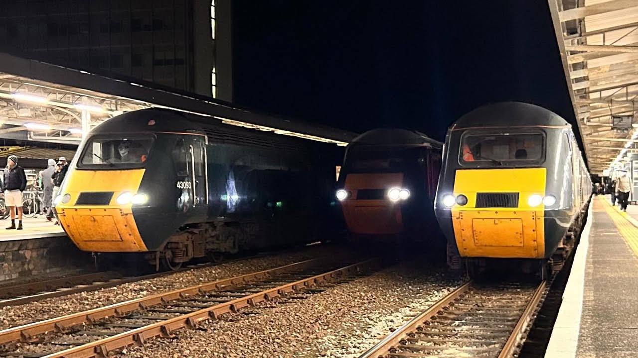 A Glorious Farewell- Class 43 HST services in England GWR Castle Class HST&rsquo;s Final Farewell 13/12/25