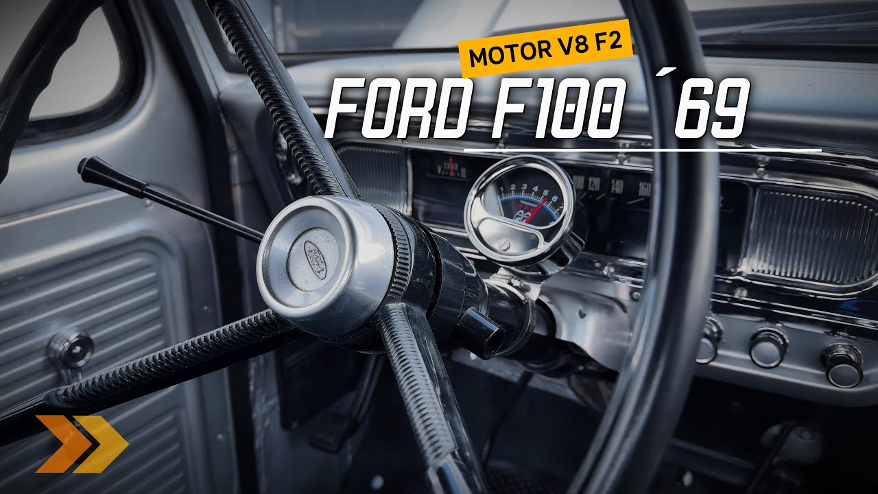FORD F100 V8  1969  | Arranque Brutal + Recorrido Completo