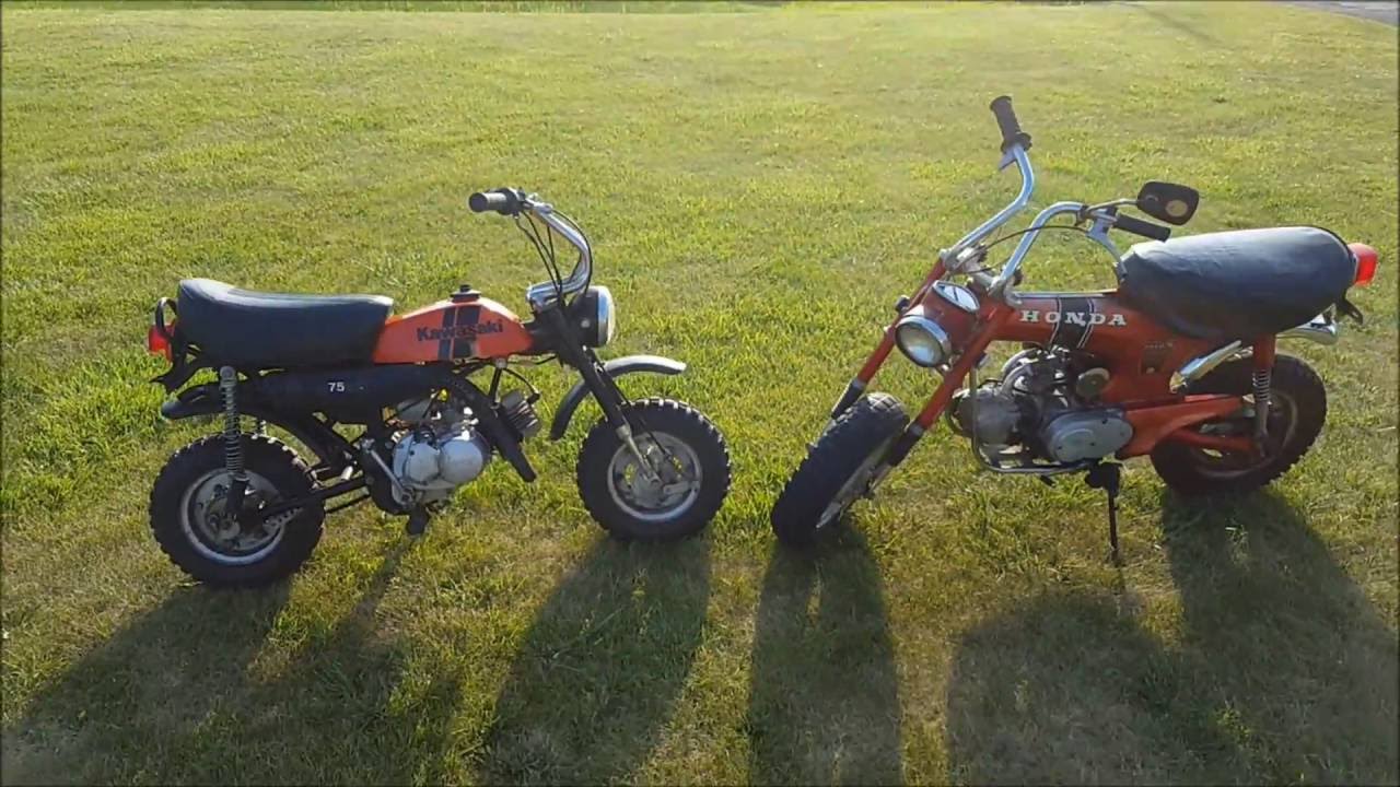 Honda ct 70 vs. Kawasaki Kv 75!!!
