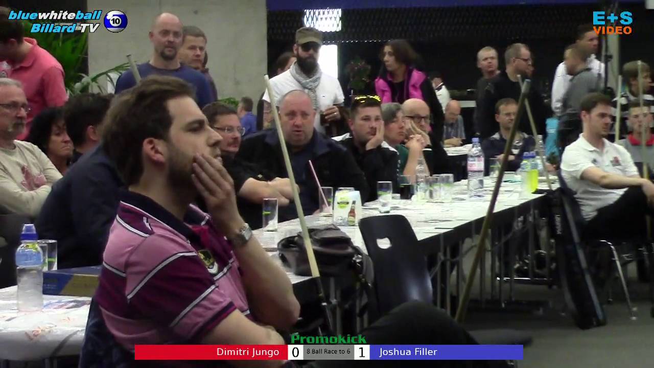 AC2016- Dimitri Jungo vs Joshua Filler-  bluewhiteball Billard TV