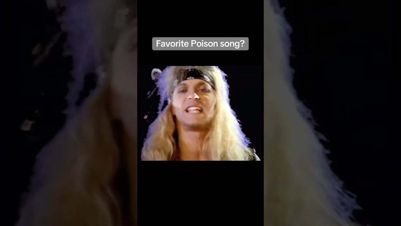 Which songs are UNDERRATED? #80s #music #poison #band #80smusic #singer