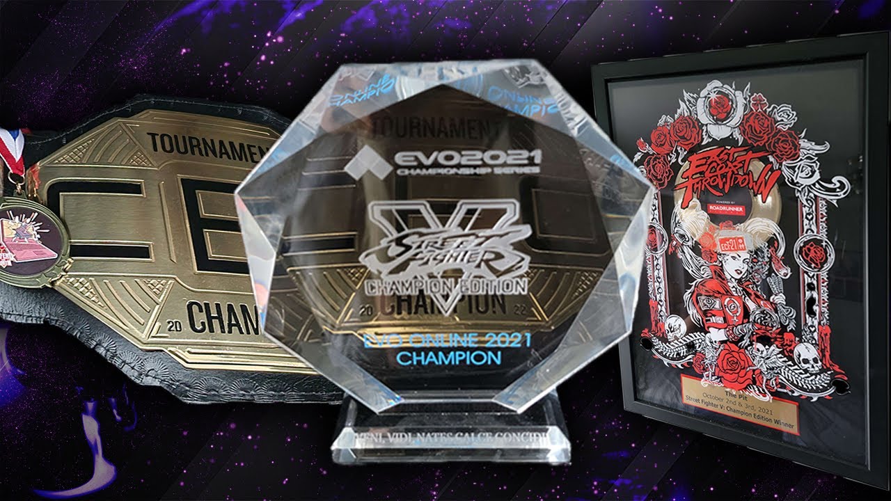 The Trophy Collection Of A Capcom Cup Champion!