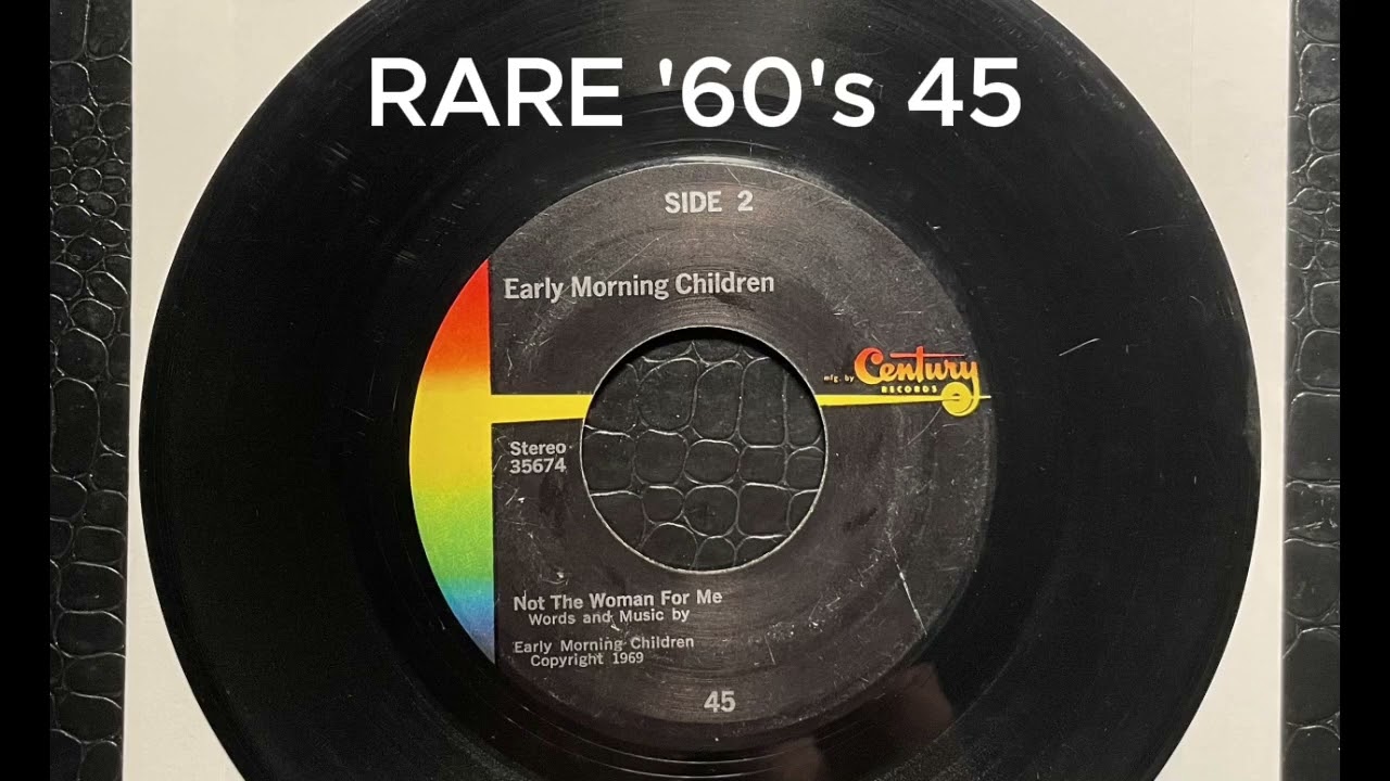 Yes, It's Love b/w Not The Woman For Me by Early Morning Children RARE '60s 45