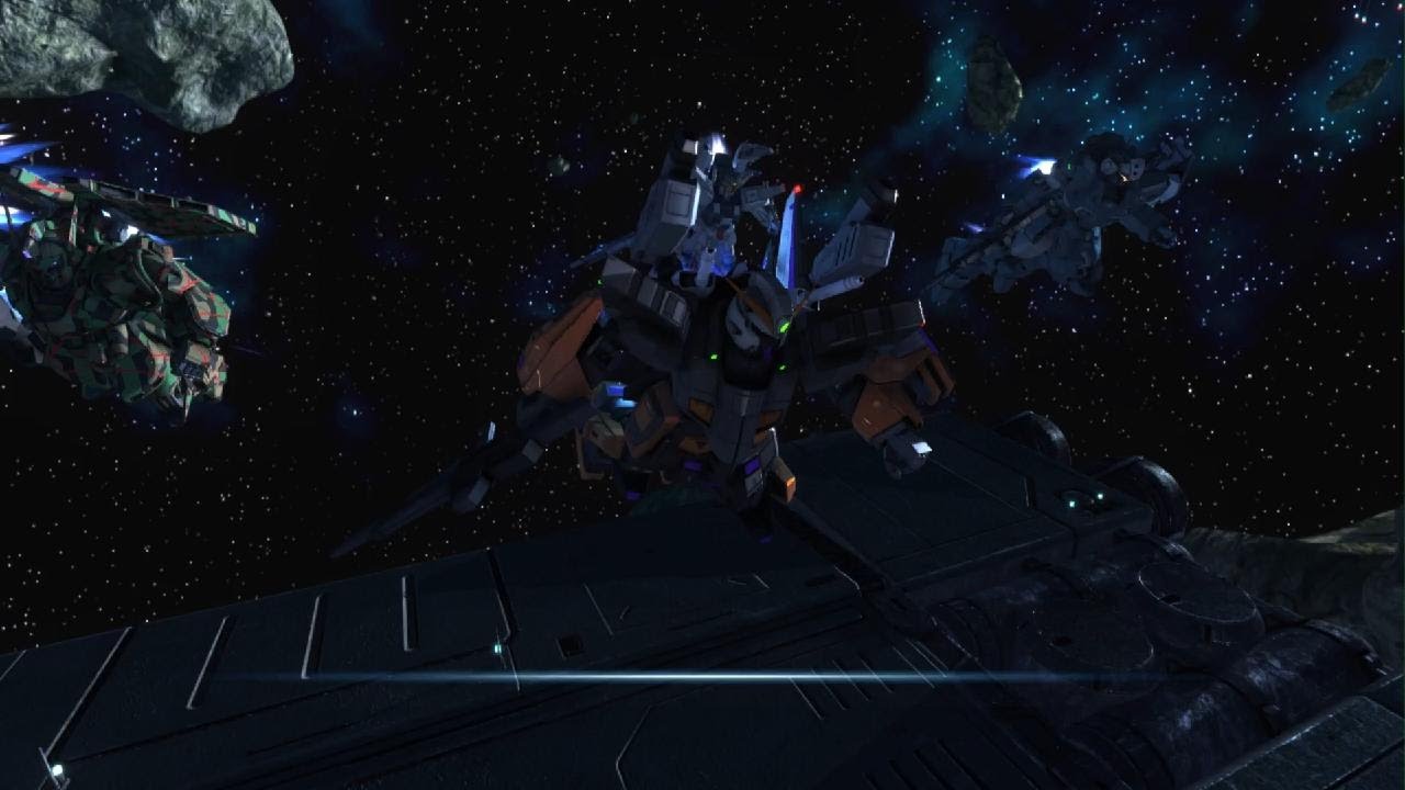 バトオペ２　うちう　クラスターガンダム