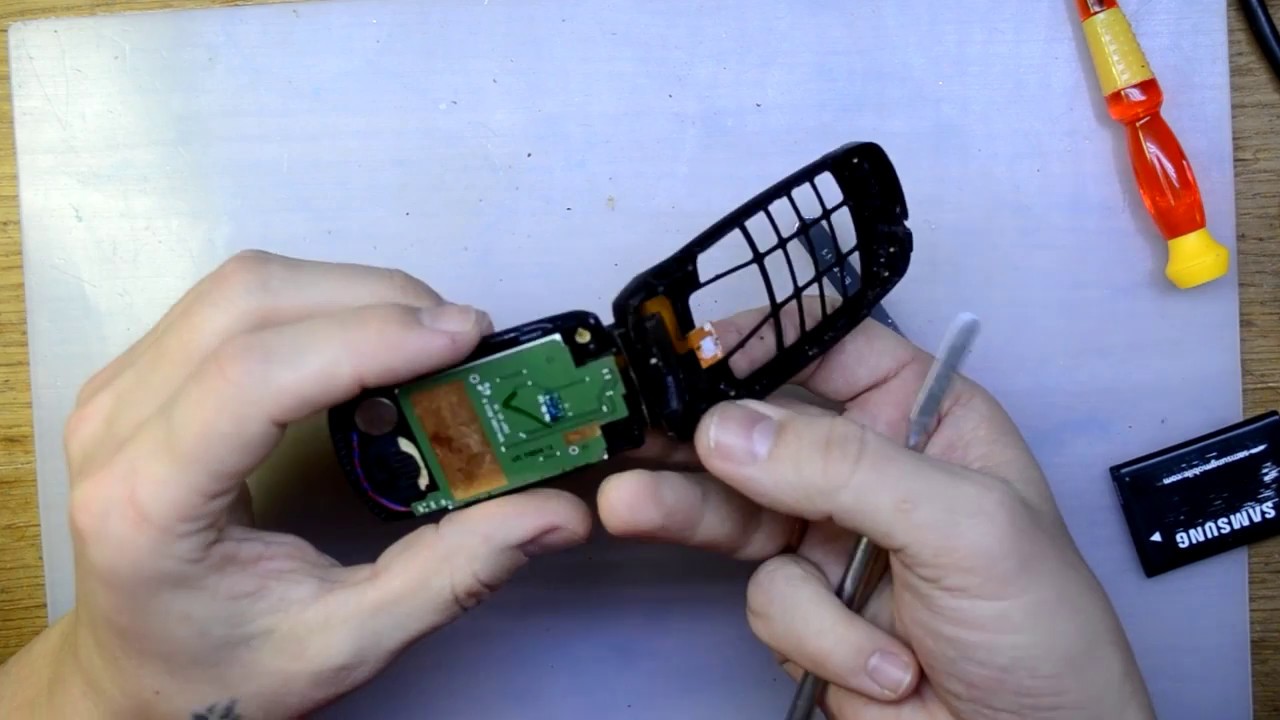 Samsung C260 замена шлейфа