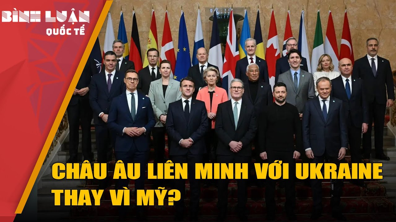 Châu Âu liên minh với Ukraine thay vì Mỹ?