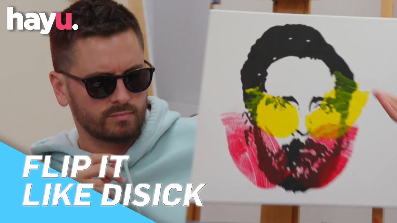 Kaplan Twins Create Scott's Portrait | Flip It Like Disick