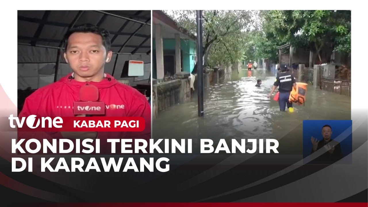 Pantauan Terkini Bencana Banjir di Karawang | Kabar Pagi