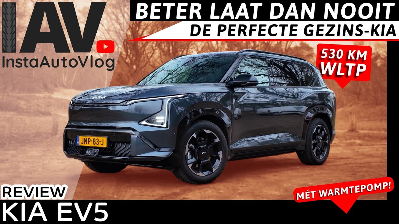 800 km in de nieuwe Kia EV5 | Zeer ruim, maar met een rauw randje