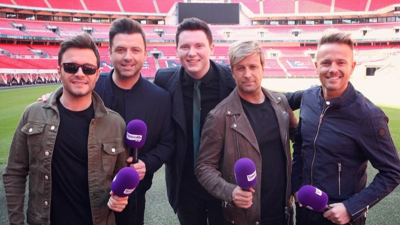 Westlife's Wembley Stadium interview with Rory O'Connor