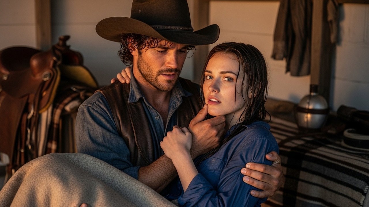 A Cowboy Rescued Her From A Flooded River, She Woke Up In His Arms And He Said, 