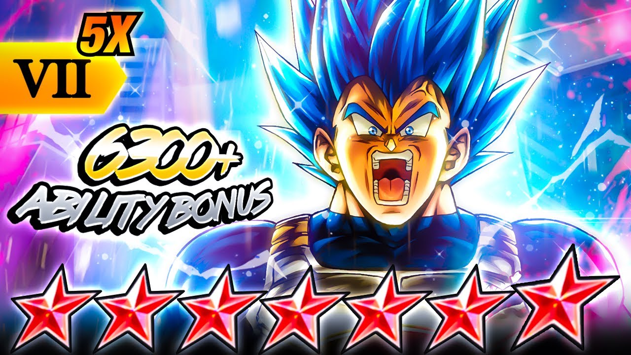 (Dragon Ball Legends) 5x ZENKAI BUFFED ZENKAI LF EVOLUTION BLUE VEGETA! CAN HE TRANSCEND THE LAG?