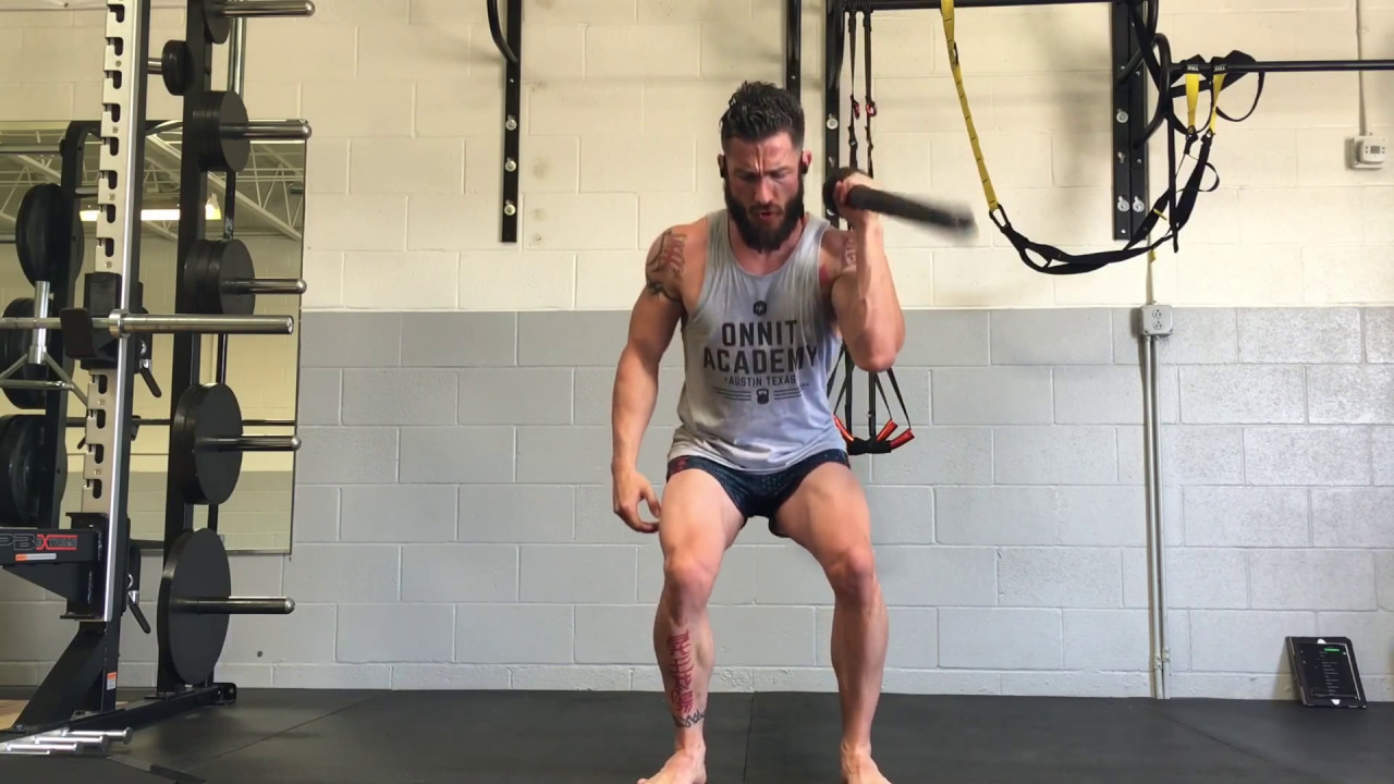 Steel Mace workout.  #LeoFlow