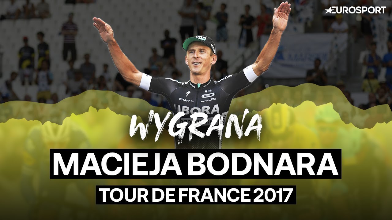 Zobacz jak Maciej Bodnar wygrywał etap Tour de France 2017!