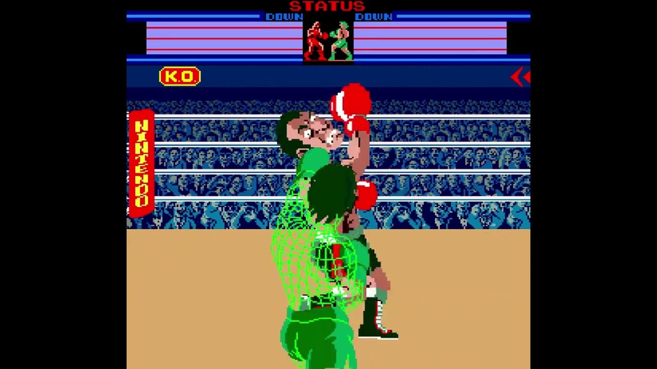 Punch Out!! (ARCADE) Longplay HARDEST DIFFICULT FULL SCREEN GAME NO ARTWORK VS SCREEN!!