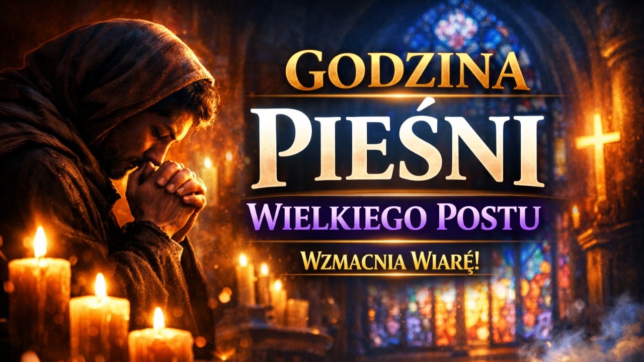 Wielki Post 2026 - Godzina Pieśni Wielkiego Postu. Modlitwa, która Wzmacnia Wiarę🙏