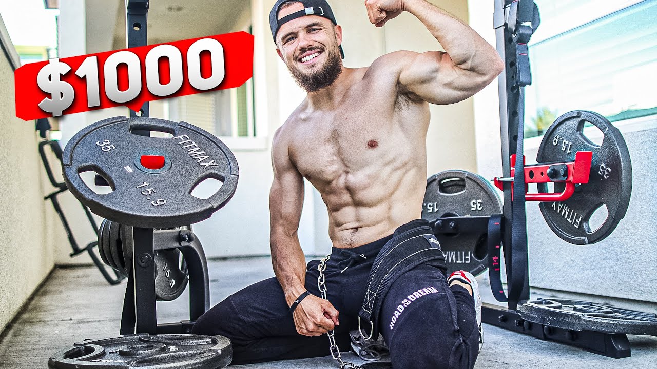 How To Build $1000 PERFECT Home Gym (JUST WOW)