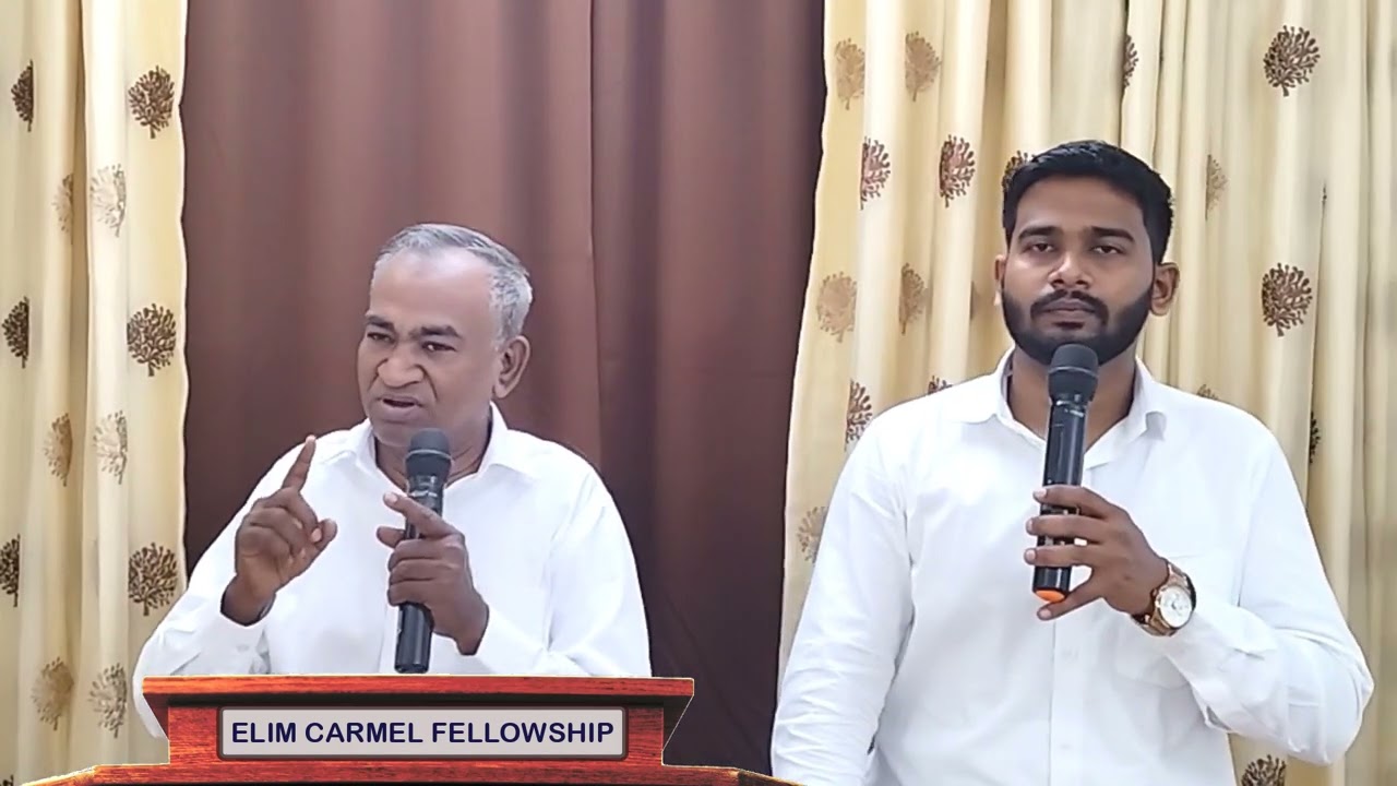 The Coming of the Lord | English - Hindi Bible Sermon | Elim Church | Apst. K. Soundaraj |