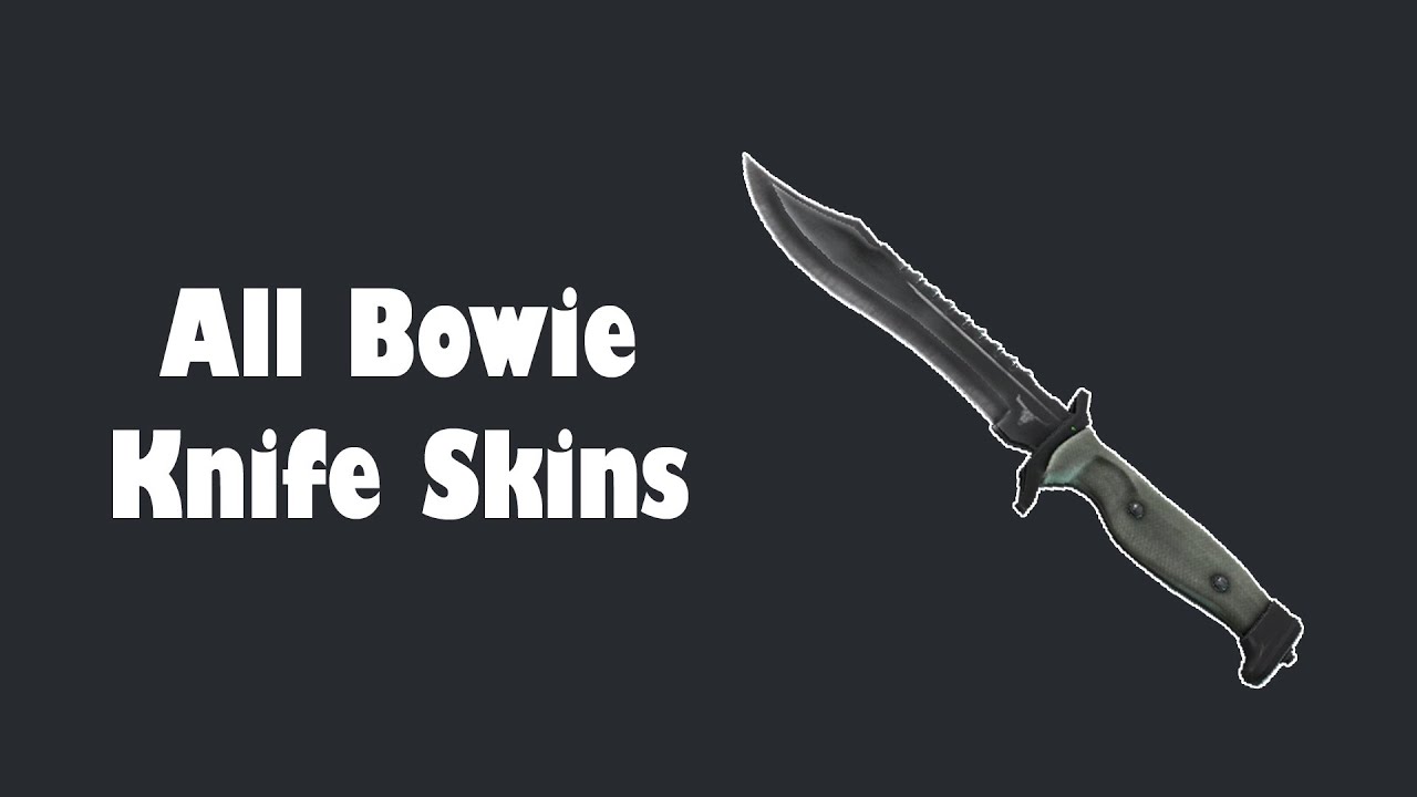CS:GO All Bowie Knife Skins showcase + Prices (2020)