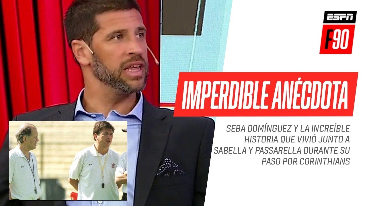 La imperdible an&eacute;cdota de Seba #Dom&iacute;nguez junto a Alejandro #Sabella y #Passarella en #Corinthians