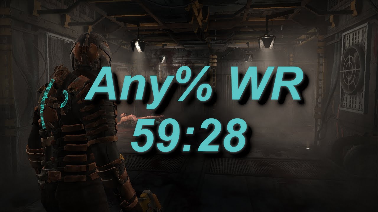 Dead Space 2 Any% WR Speedrun in 59:28