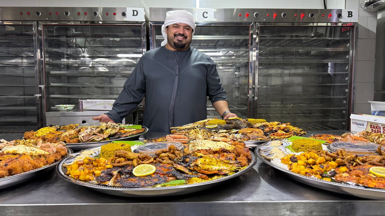 Underground Lamb Madfoun, Qbabh Charcoal Fish, Indian Flavors, Traditional Emirati Food Experience