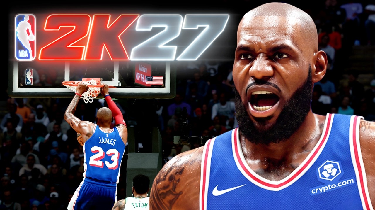 ГЕЙМПЛЕЙ NBA 2K27: Возможно, лучшая часть в серии?! (Новые функции)